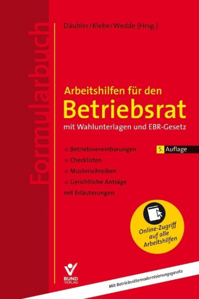 Arbeitshilfen für den Betriebsrat