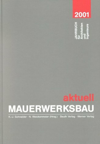 Mauerwerksbau aktuell 2001