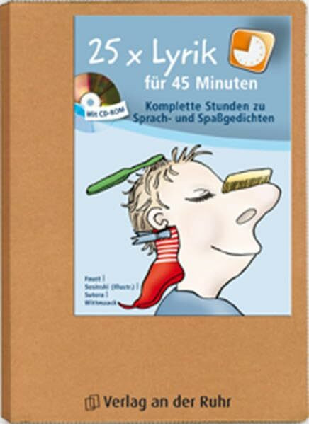 25 x Lyrik für 45 Minuten: Komplette Stunden zu Sprach- und Spaßgedichten