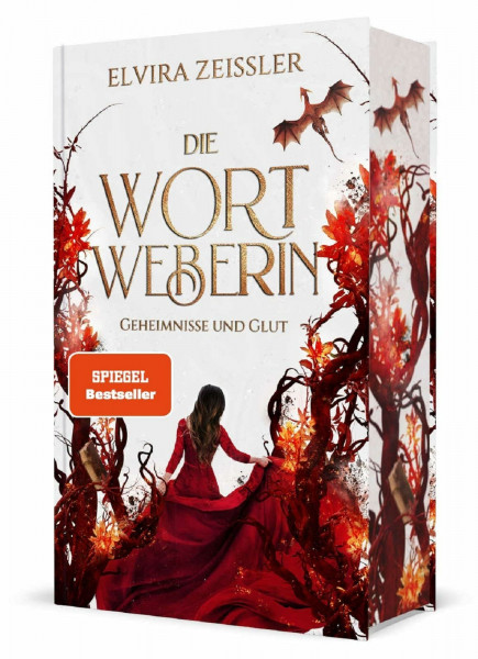 Die Wortweberin - Geheimnisse und Glut: Mitreißende High Romantasy (Band 2)