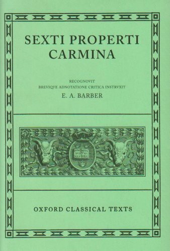 Carmina (Oxford Classical Texts)