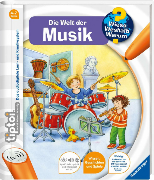tiptoi® Wieso? Weshalb? Warum? Die Welt der Musik