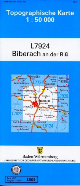 Biberach an der Riß 1 : 50 000