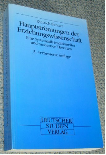 Hauptströmungen der Erziehungswissenschaft