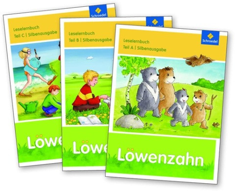 Löwenzahn. Leselernbücher A, B, C als Paket Silbenausgabe