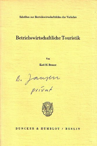 Betriebswirtschaftliche Touristik