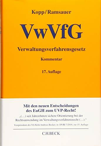 Verwaltungsverfahrensgesetz (Gelbe Erläuterungsbücher)