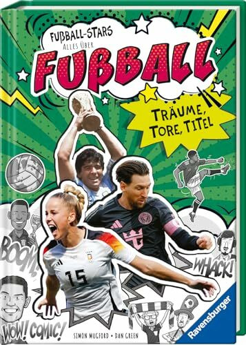 Fußball-Stars - Alles über Fußball (Erstlesebuch ab 7 Jahren), Fußball-Geschenke für Jungs und Mädchen (Megastars)