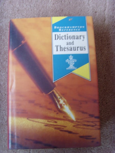 Dictionary and Thesaurus (Brockhampton Reference Series (Mini Bumper))