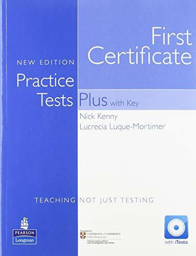 Practice Tests Plus FCE New Edition Students Book with Key/CD-ROM Pack: Teaching not just testing