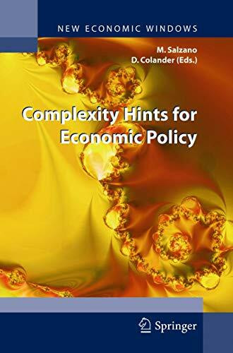 Complexity Hints for Economic Policy (New Economic Windows)