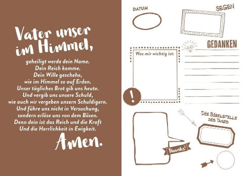 My prayer journal - Suche Frieden und