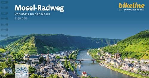 Mosel-Radweg: Von Metz an den Rhein, 1:50.000, 307 km, GPS-Tracks Download, LiveUpdate (Bikeline Radtourenbücher)