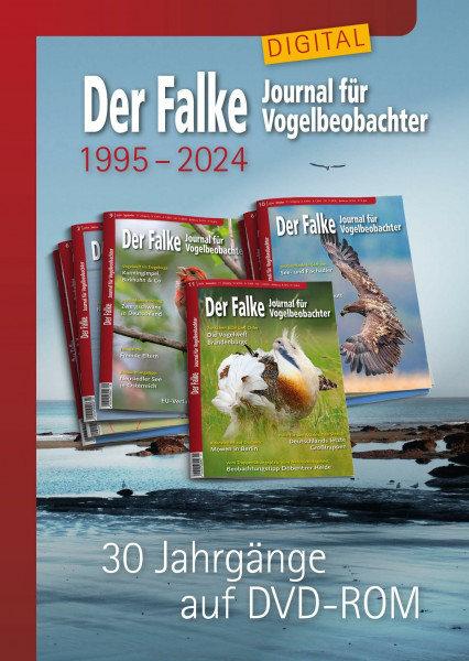 DER FALKE digital: 30 Jahrgänge (1995–2024) auf DVD-ROM