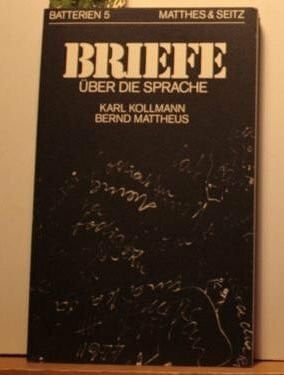 Briefe über die Sprache