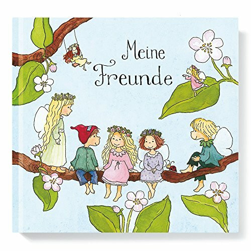 Freundebuch Elfen, zauberhaftes Poesiealbum zur Erinnerung an die Kindergarten- und Schulzeit, liebevoll gestaltet von Outi Kaden, Design "Elfen", zur ... Mädchen, Jungen, aus dem Grätz Verlag