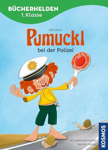 Pumuckl, Bücherhelden 1. Klasse, Pumuckl bei der Polizei: Leicht lesen lernen - Kinderbuch für Erstleser ab 6 Jahren mit dem frechen Kobold Pumuckl