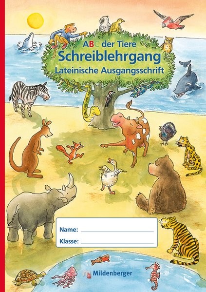 ABC der Tiere - Schreiblehrgang LA in Sammelmappe, Erstausgabe
