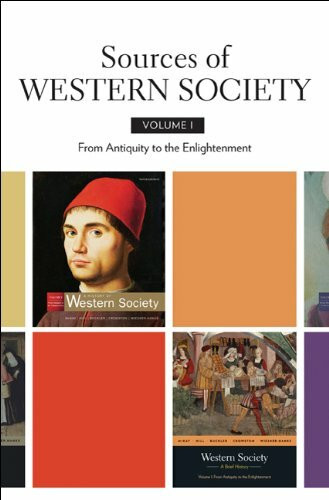 Sources of Western Society: From Antiquity to the Enlightenment