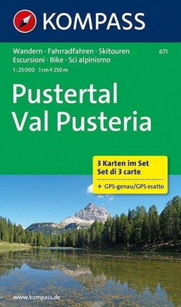 Pustertal - Val Pusteria 1 : 25 000