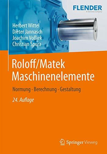 Roloff/Matek Maschinenelemente: Tabellenbuch