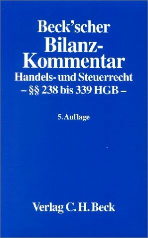 Beck'scher Bilanz-Kommentar