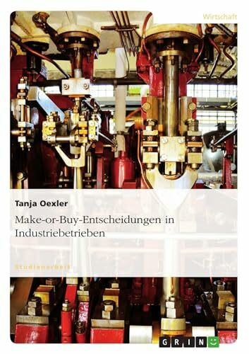 Make-or-Buy-Entscheidungen in Industriebetrieben