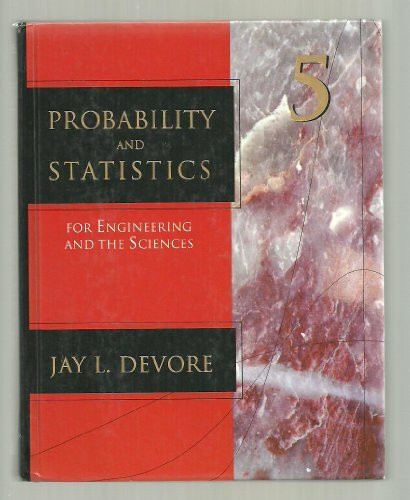 Pack (Probability and Statistics for Engineering and the Sciences)