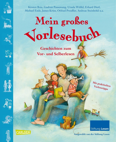 Mein großes Vorlesebuch: Geschichten zum Vor- und Selberlesen: Geschichten zum Vor- und Selberlesen, mit praktischen Lesetipps