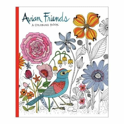 Avian Friends Coloring Book Avian Friends Coloring Book