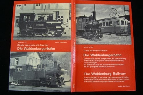 Die Waldenburgerbahn. Schmalspur 75 cm
