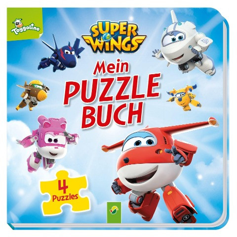 Super Wings Mein Puzzlebuch