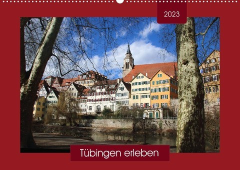 Tübingen erleben (Wandkalender 2023 DIN A2 quer)