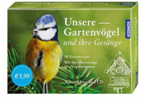Unsere Gartenvögel und ihre Gesänge: 50 Gartenvögel. Mit Sprecheransage der Vogelstimmen.