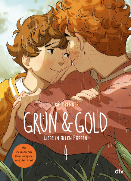 Grün & Gold – Liebe in allen Farben 4: Herzerwärmende Graphic Novel über die erste Liebe – mit charmantem Internatssetting | Mit exklusivem Bonusmaterial und Art Print