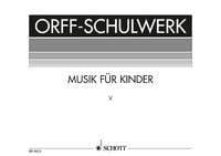 Musik für Kinder: Moll: Dominanten. Vol. 5. voice, recorder and percussion. Partition vocale/chorale et instrumentale.