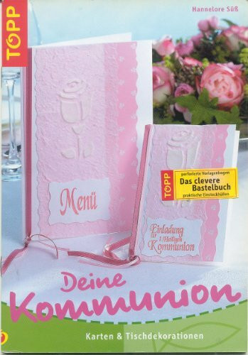 Deine Kommunion: Karten und Tischdekoration