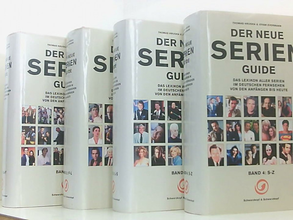 Der neue Serienguide, 4 Bde.: Das Lexikon aller Serien im deutschen Fernsehen von den Anfängen bis heute