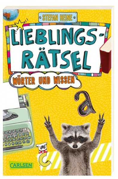 Lieblingsrätsel - Wörter und Wissen, ab 10 Jahren (Kreuzworträtsel, Buchstabensalat, Geheimcodes und vieles mehr)