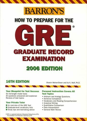 Barron's How to Prepare for the GRE