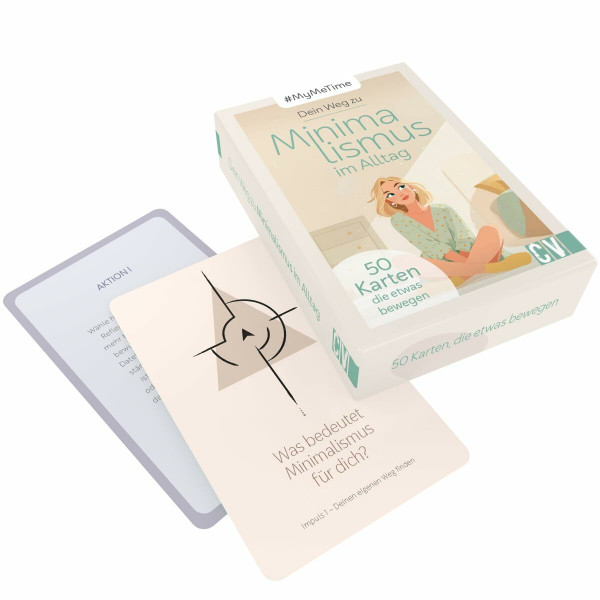 Dein Weg zu Minimalismus im Alltag: #MyMeTime: Reflektieren, Handeln, Ziele erreichen: 50 Karten, die etwas bewegen