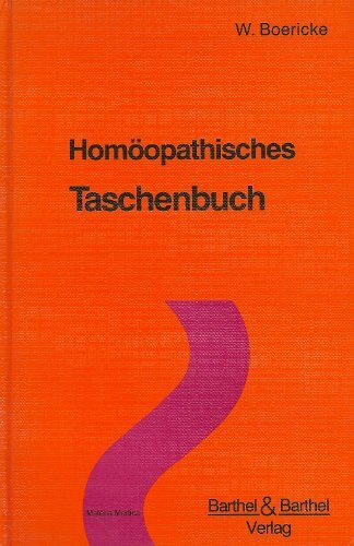 Homöopathisches Taschenbuch