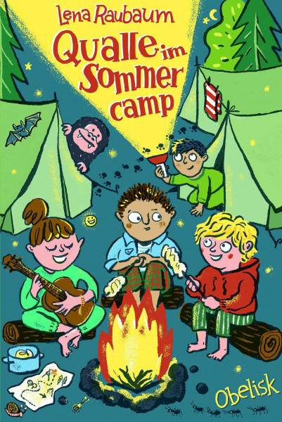 Qualle im Sommercamp: Lagerfeuer, Spurenlesen, Talente-Show. Kurzweilige Freundschaftsgeschichte mit allem, was dazugehört, Bd. 4, ab 8 Jahren
