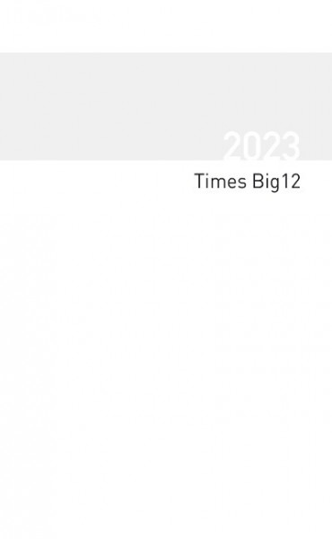 Buchkalender Times Big12 Einlage 2023
