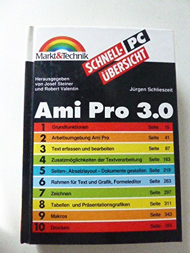 AmiPro 3.0 (PC-Schnellübersicht)