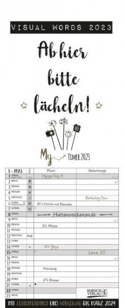 My Timer Visual Words 2023
