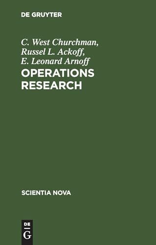 Operations Research: Eine Einführung in die Unternehmensforschung (Scientia Nova)