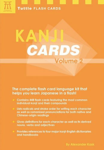 Kanji Cards Kit Volume 2 (Tuttle Flash Cards)