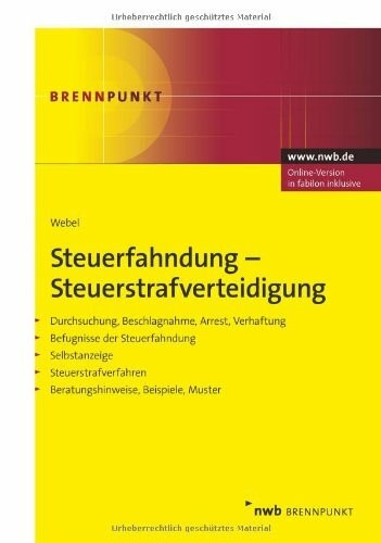 Steuerfahndung - Steuerstrafverteidigung