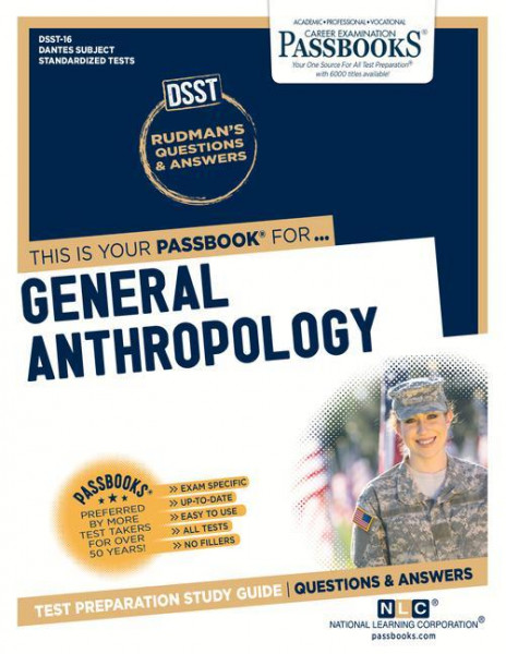 General Anthropology (Dan-16): Passbooks Study Guidevolume 16